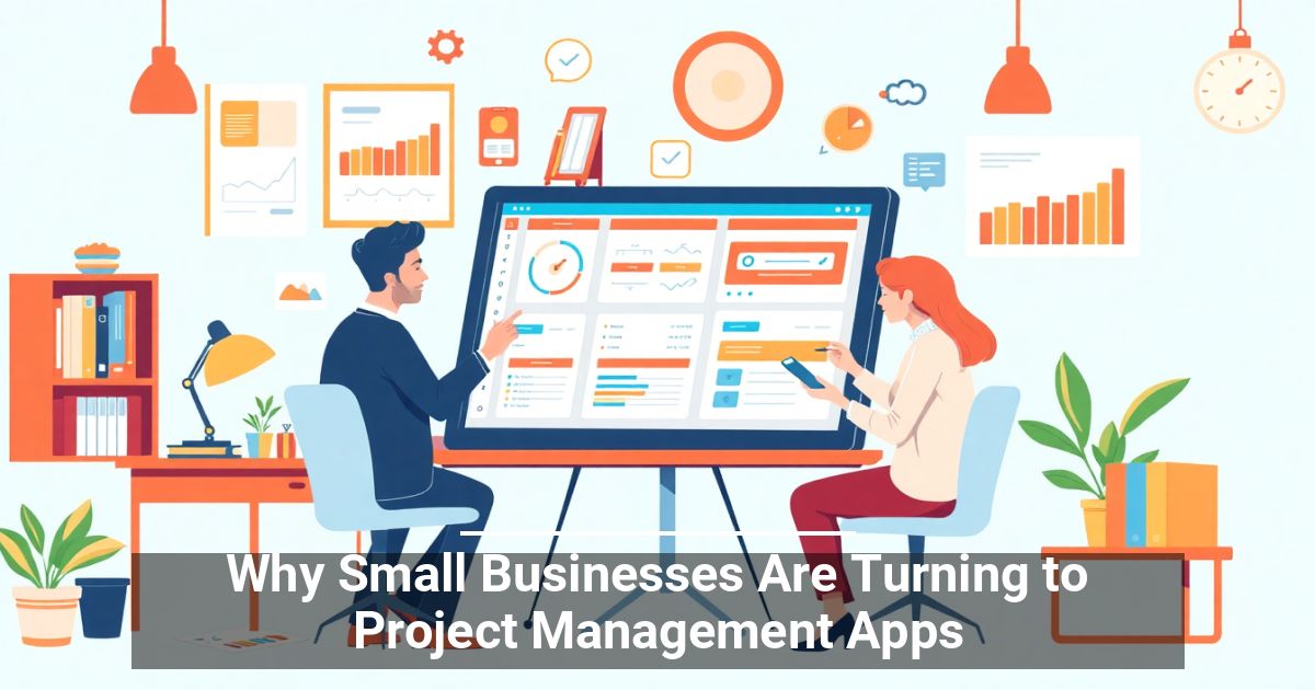 Why Small Businesses Are Turning to Project Management Apps